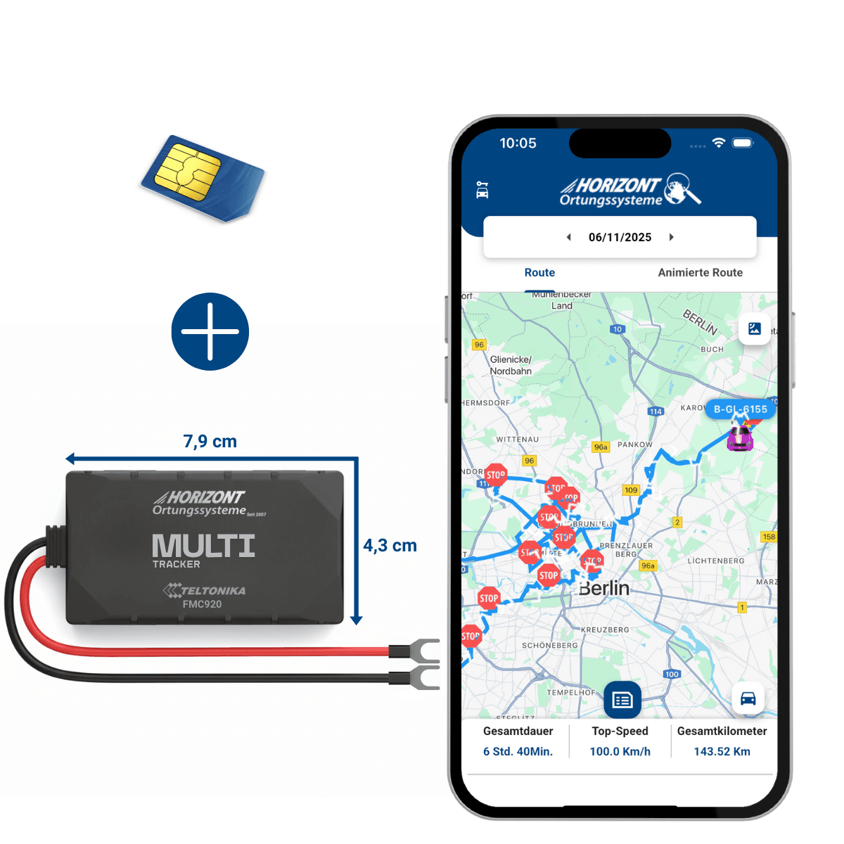 GPS Auto Tracker 2G – Multi Model - Schnelle Installation - Mit Ab - GPS Tracker für Fahrzeuge