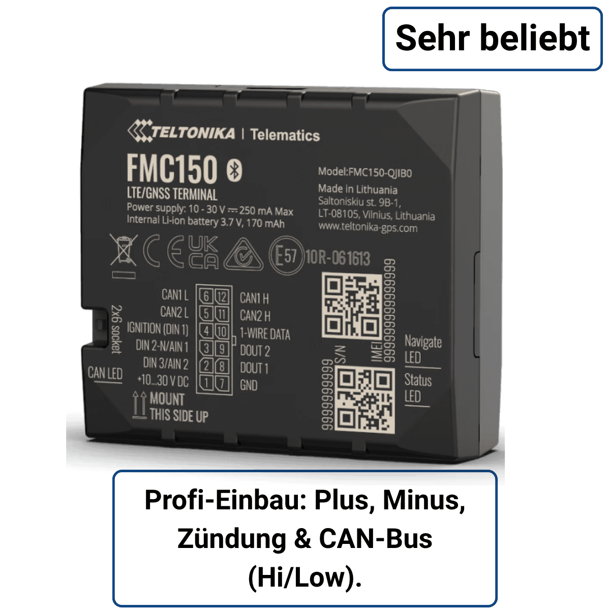 PKW & LKW 4G GPS Auto Tracker mit CAN Bus - Mit Abo - GPS Tracker fuer Fahrzeuge