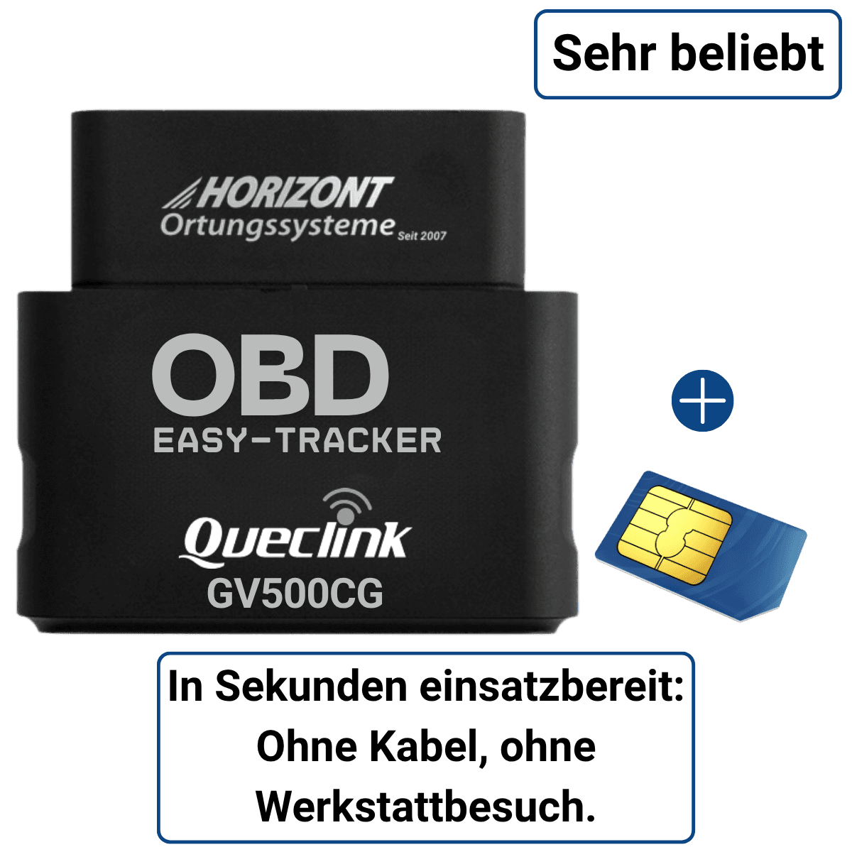 OBD 4G Smart Paket, GPS Tracker für Fahrzeuge Ohne Abo - picture 1