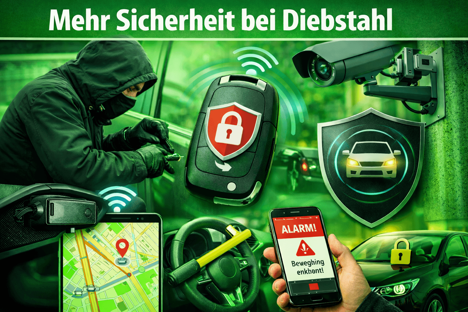 Mehr Sicherheit bei Diebstahl