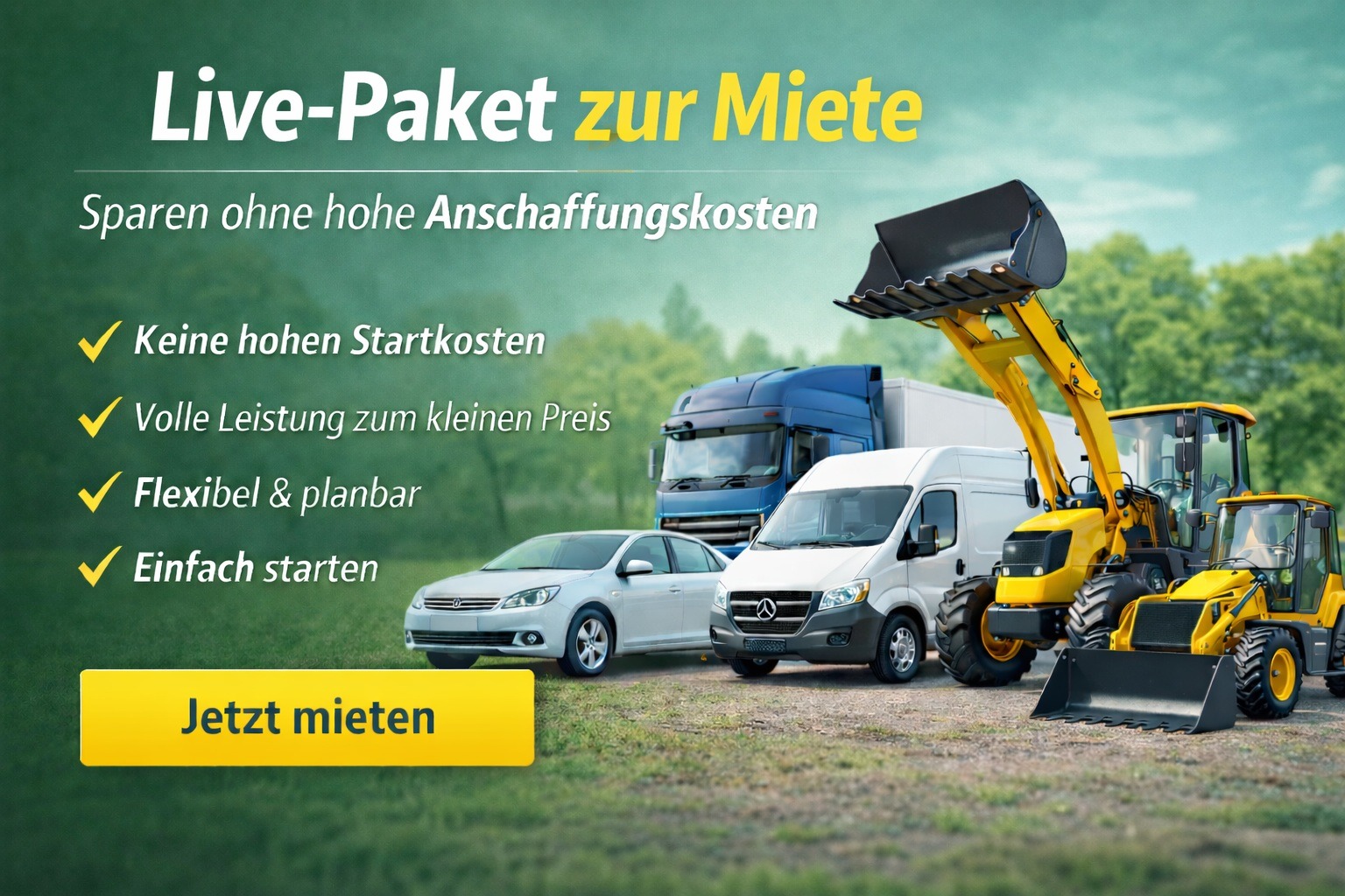 Live Paket Mieten