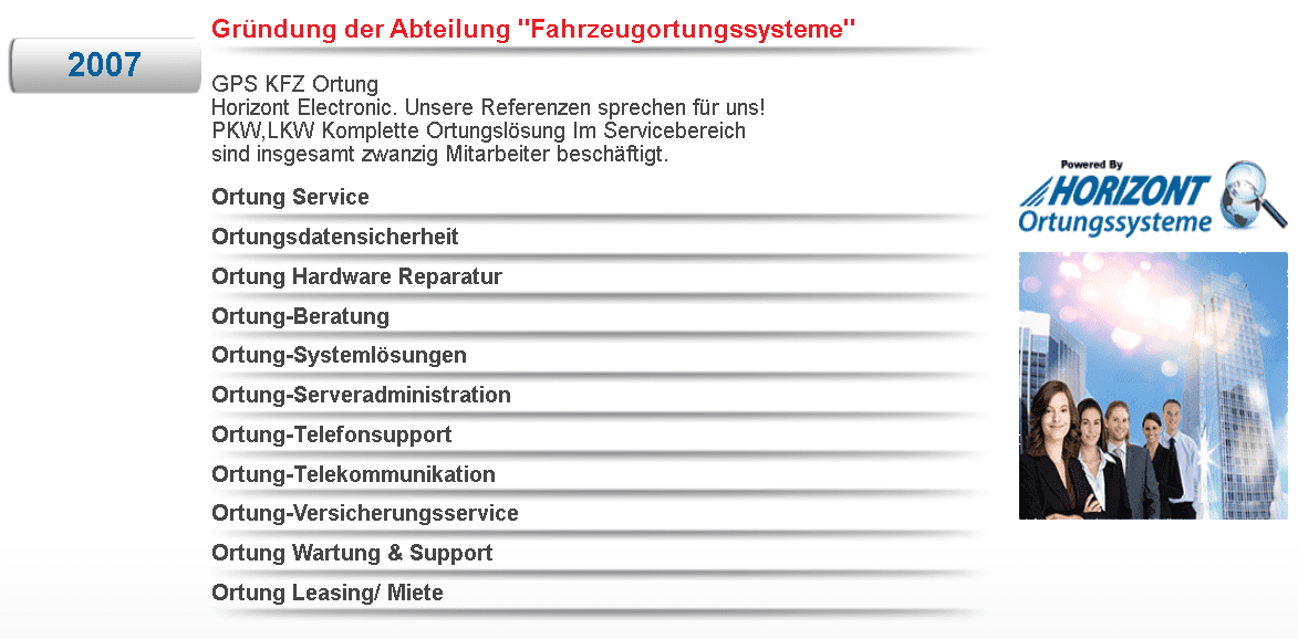 Ortungssystem vom Fachmann - Ortung Service