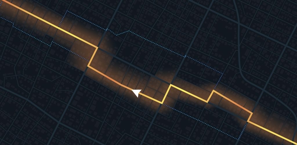 Mini GPS Tracker erstellt exakte Routenanimation für Ihr Handy